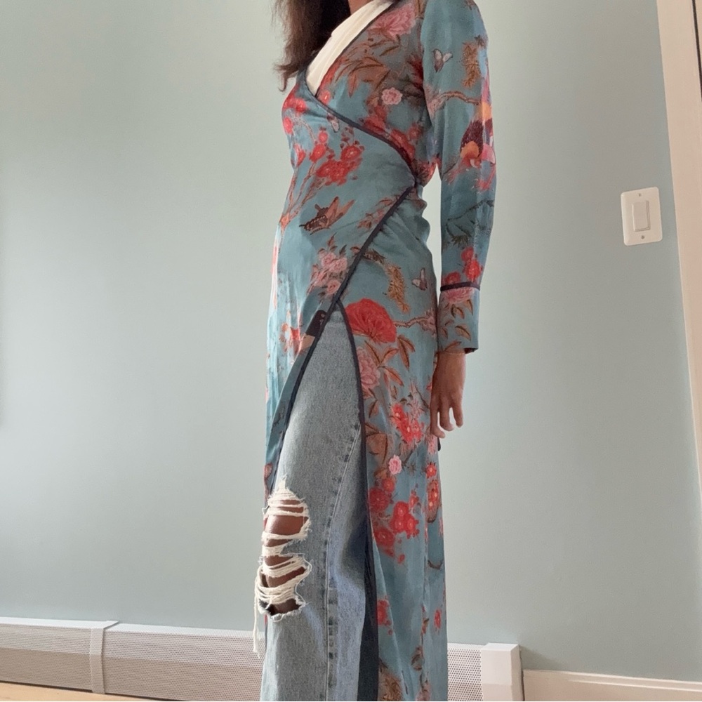 Zara Printed Wrap/Dress